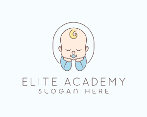 Cute Infant Baby logo