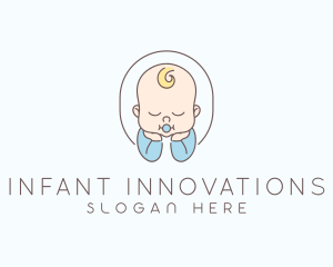 Cute Infant Baby logo