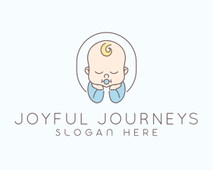 Cute Infant Baby logo