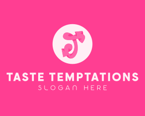 Pink Funky Sweet Fashion logo design