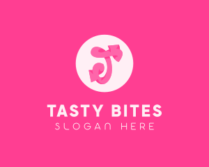 Pink Funky Sweet Fashion logo design