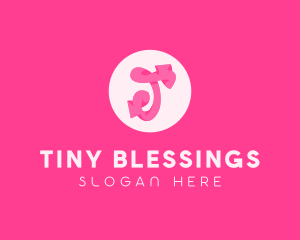 Pink Funky Sweet Fashion logo design