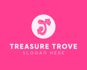 Pink Funky Sweet Fashion logo design