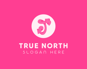 Pink Funky Sweet Fashion logo design