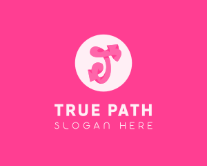 Pink Funky Sweet Fashion logo design