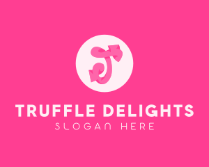 Pink Funky Sweet Fashion logo design