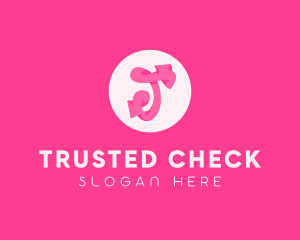 Pink Funky Sweet Fashion logo design