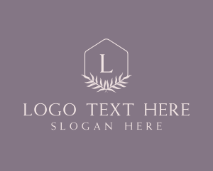 Hexagon Leaf Organic logo