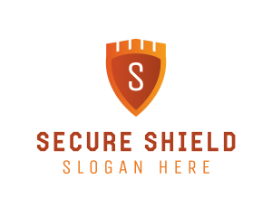 Castle Shield Defense logo design