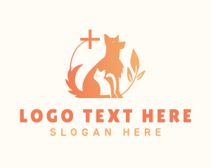 Dog Cat Veterinary logo