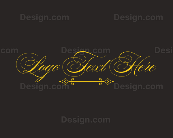 Royal Elegant Script Logo