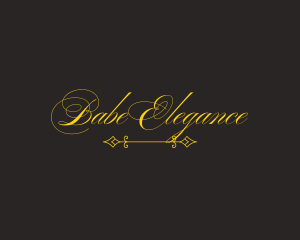 Royal Elegant Script logo design