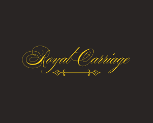 Royal Elegant Script logo design