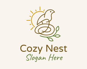 Sun Bird Nest  logo