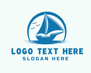 Ocean Boat Sailing logo