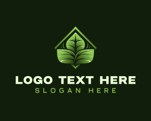 Leaf Garden Plant logo