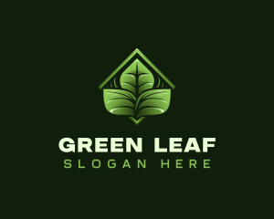 Leaf Garden Plant logo design