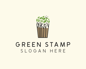 Tree Plant Tea logo design