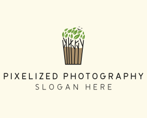 Tree Plant Tea logo design