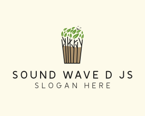 Tree Plant Tea logo design