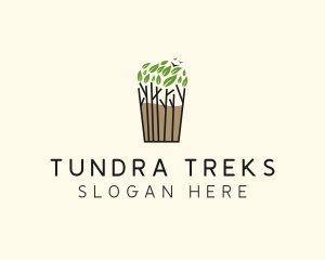 Tree Plant Tea logo design