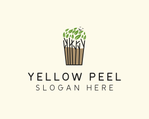 Tree Plant Tea logo design