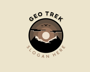 Mountain Peak Adventure logo design