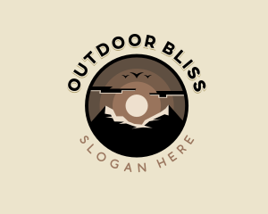 Mountain Peak Adventure logo design