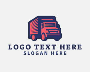 Deliver Truck Courier logo