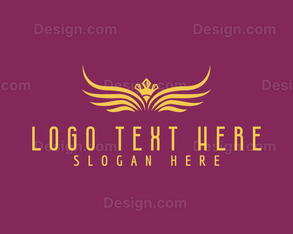 Regal Crown Gold Wings Logo