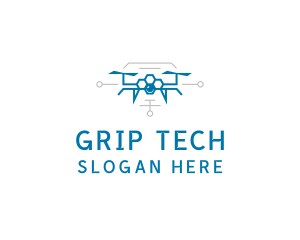 Drone Videography Tech logo design