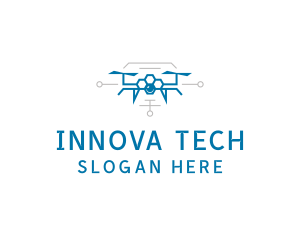 Drone Videography Tech logo design