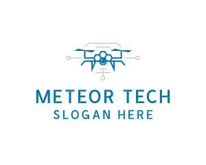 Drone Videography Tech logo design