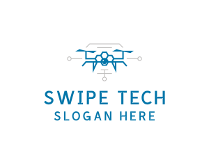 Drone Videography Tech logo design