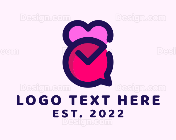 Dating Chat Application Logo