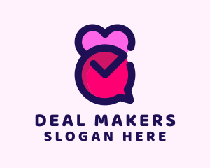 Dating Chat Application Logo