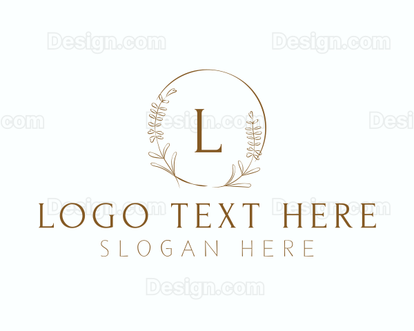 Elegant Flower Boutique Logo