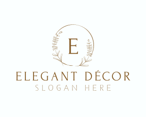 Elegant Flower Boutique logo design