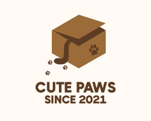Pussy Cat Box  logo design