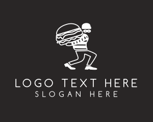 Burger Burglar Restaurant Logo