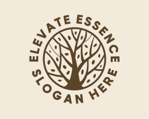 Tree Forest Eco Park Logo