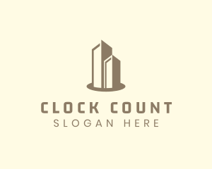 Modern Real Estate Building logo design