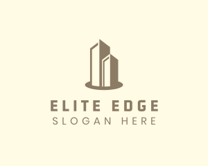 Modern Real Estate Building logo design