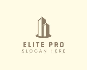 Modern Real Estate Building logo design