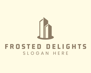 Modern Real Estate Building logo design