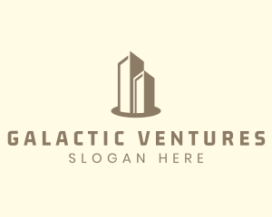 Modern Real Estate Building logo design