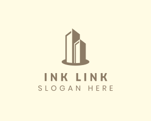 Modern Real Estate Building logo design