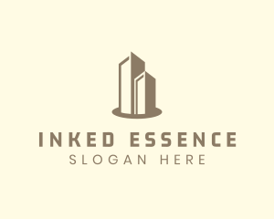 Modern Real Estate Building logo design