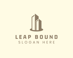 Modern Real Estate Building logo design