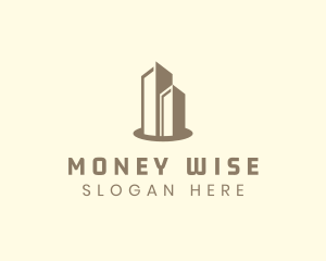 Modern Real Estate Building logo design